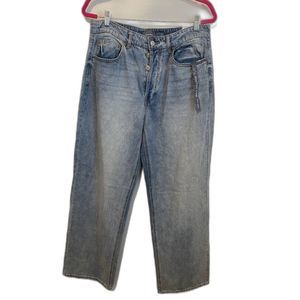 NWT Indigo Rising Super High Rise 90's Relaxed 13/14